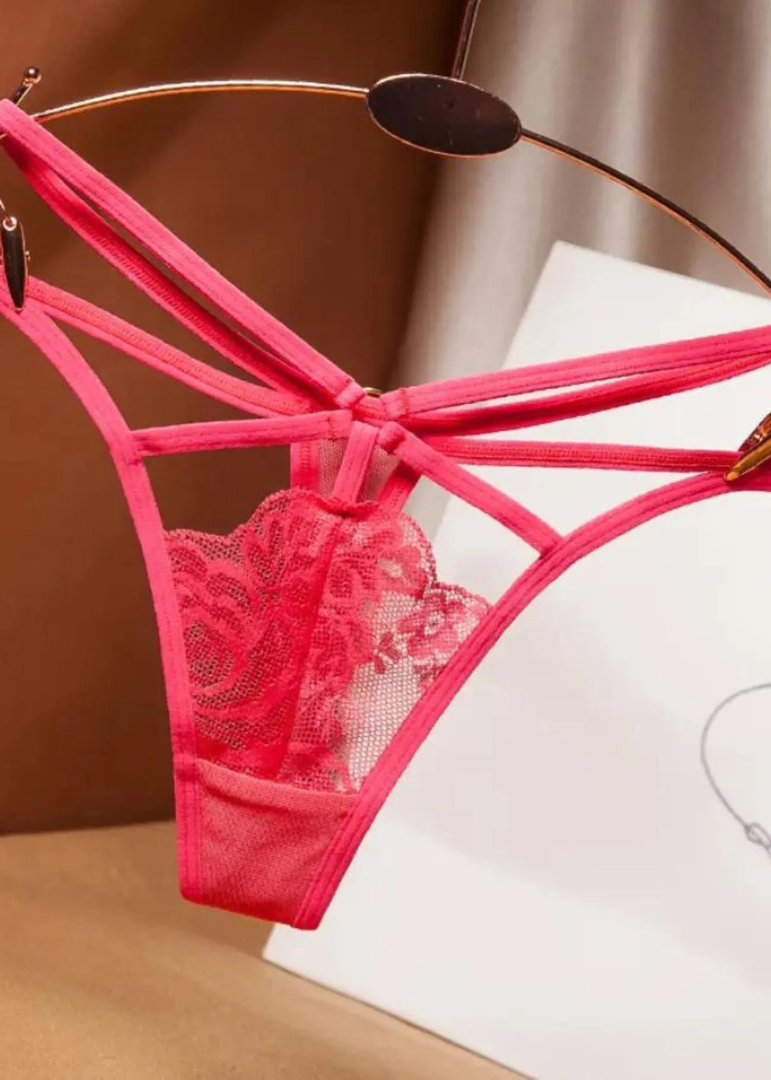 Aisha Multi Strap Thong (Multi Color)