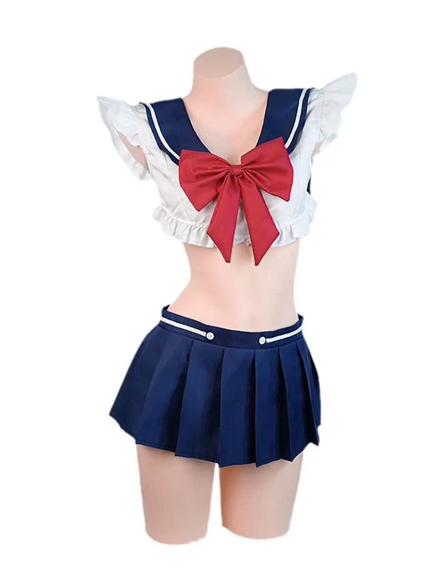 Anime Sailor Style Uniform Lingerie