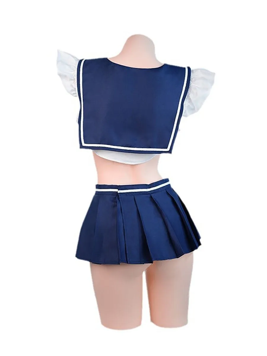 Anime Sailor Style Uniform Lingerie