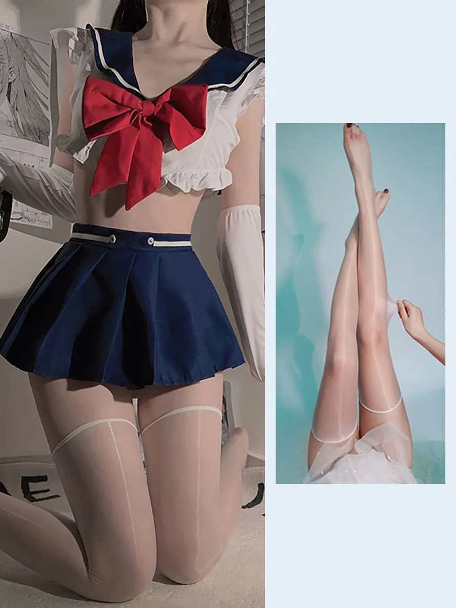 Anime Sailor Style Uniform Lingerie