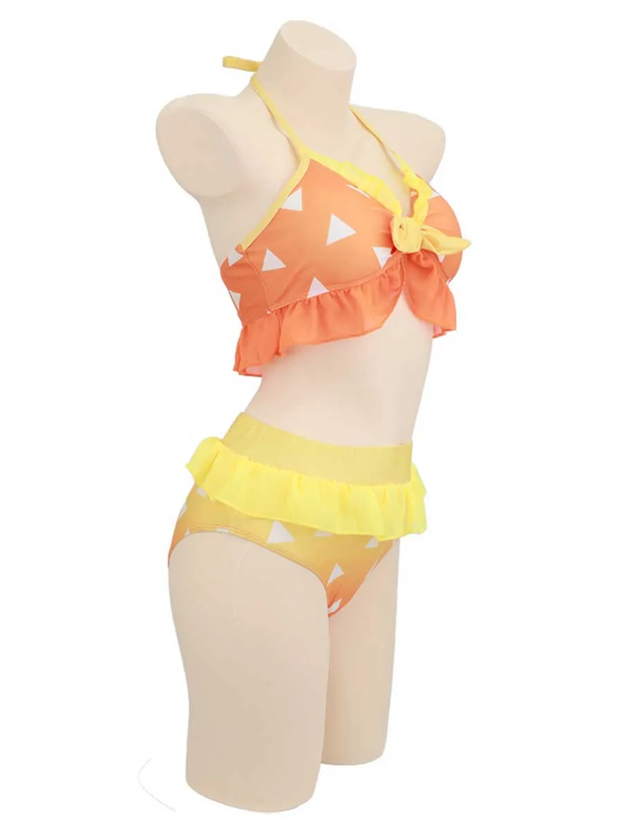 Anime Two Piece Cosplay Bikini Set
