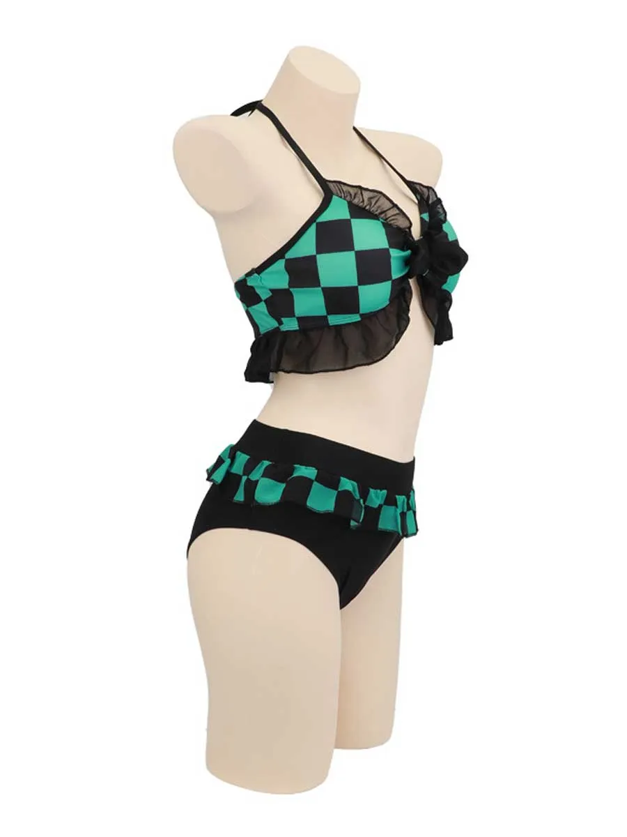 Anime Two Piece Cosplay Bikini Set