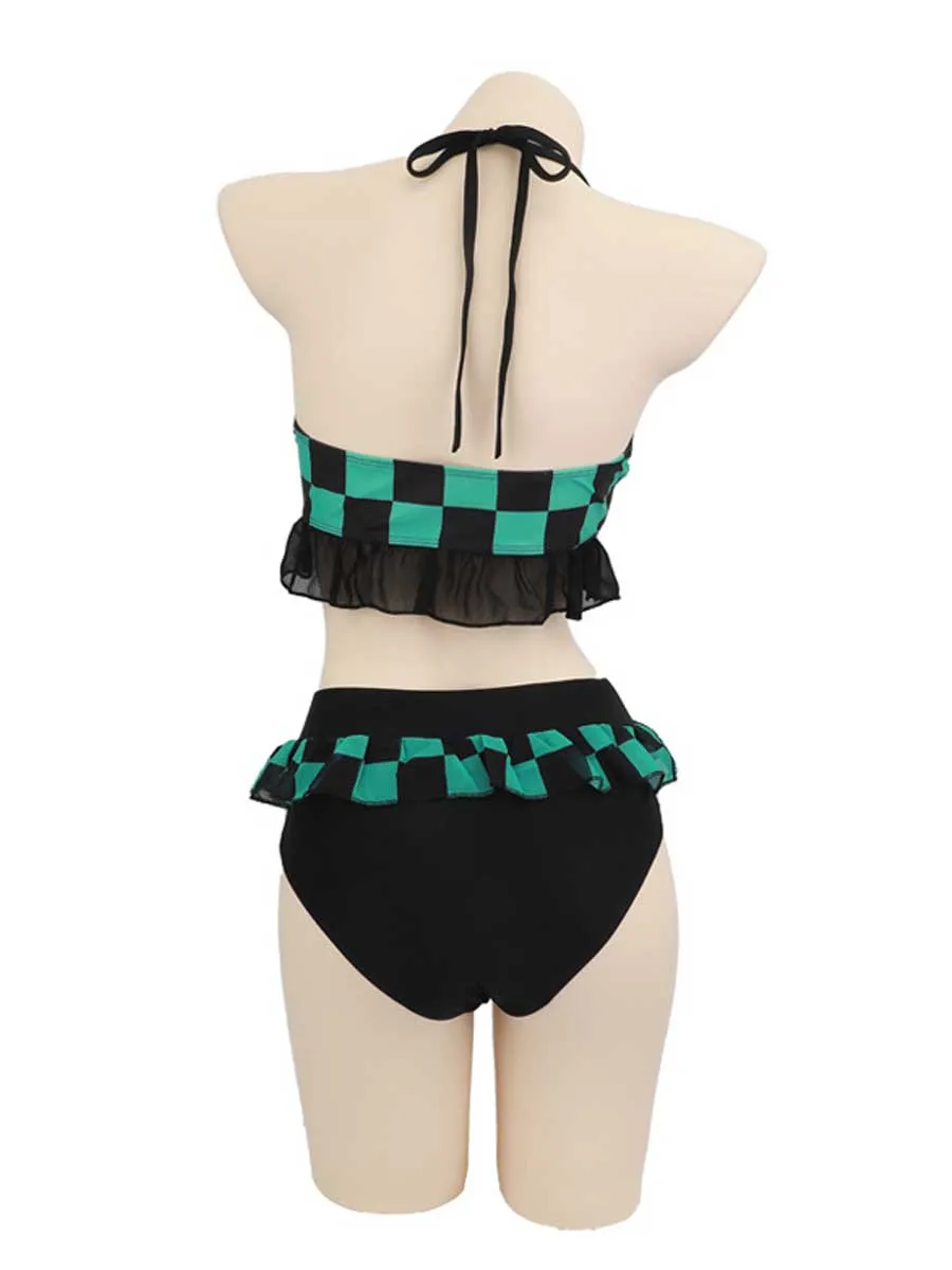 Anime Two Piece Cosplay Bikini Set
