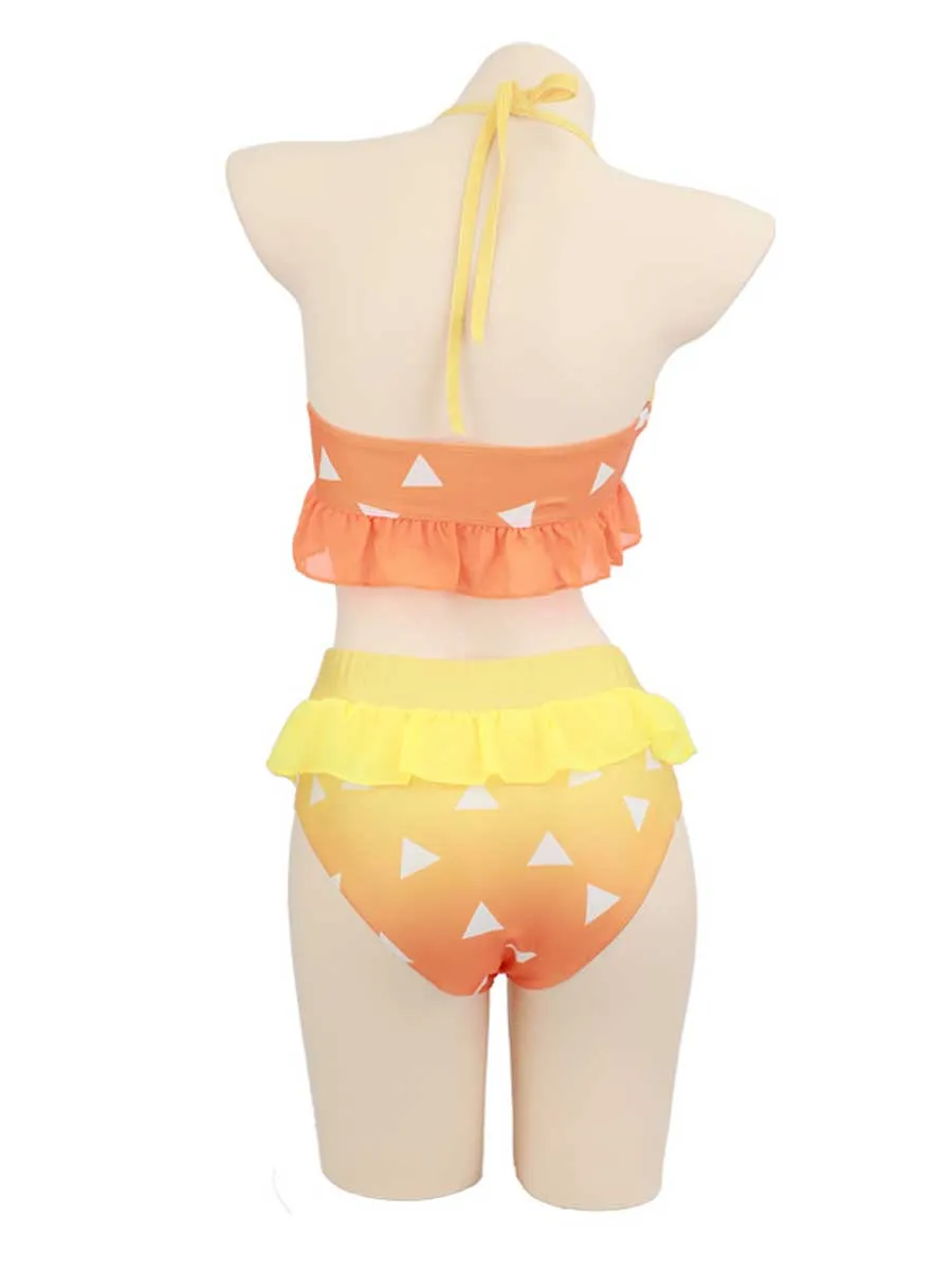 Anime Two Piece Cosplay Bikini Set