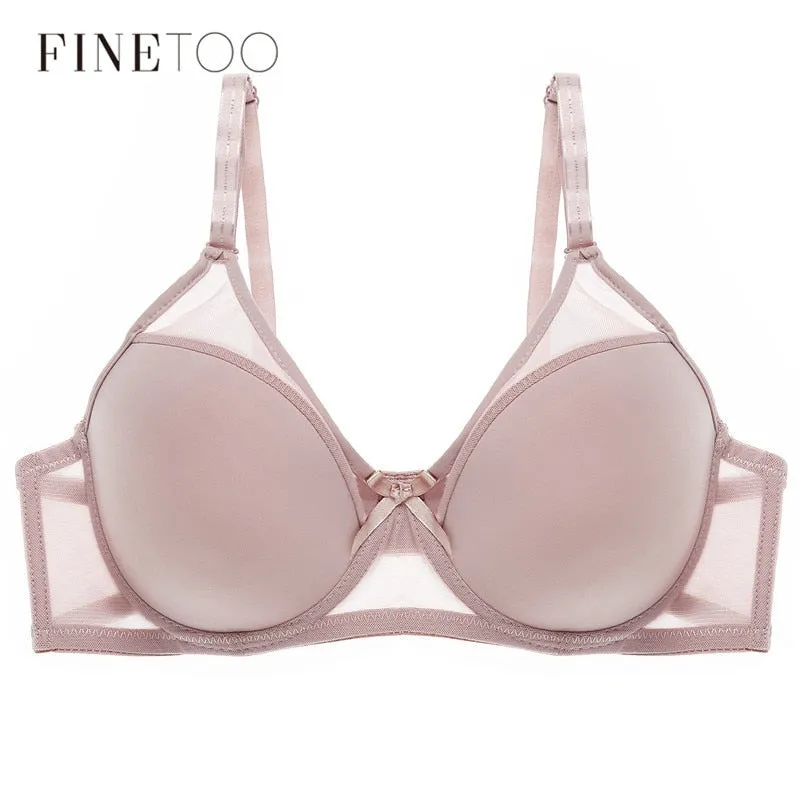B C Cup Seamless Bra Fashion 6 Colors Bras For Women Summer Thin Underwear Underwire Brassiere Sexy Women's Intimates Female Bra