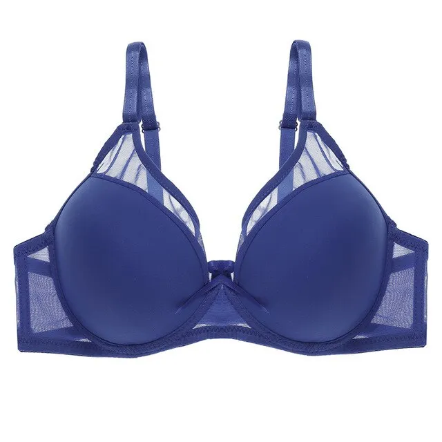 B C Cup Seamless Bra Fashion 6 Colors Bras For Women Summer Thin Underwear Underwire Brassiere Sexy Women's Intimates Female Bra