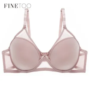 B C Cup Seamless Bra Fashion 6 Colors Bras For Women Summer Thin Underwear Underwire Brassiere Sexy Women's Intimates Female Bra