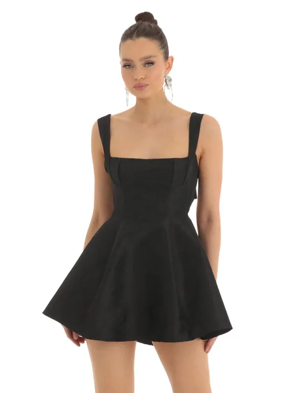 Bow Knot Swing Party Dress