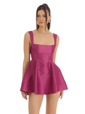 Bow Knot Swing Party Dress