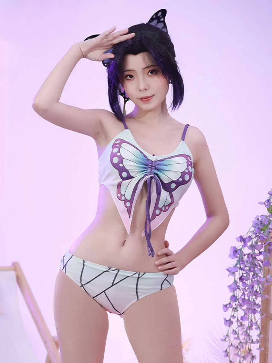 Butterfly 2 Piece Bikini Set