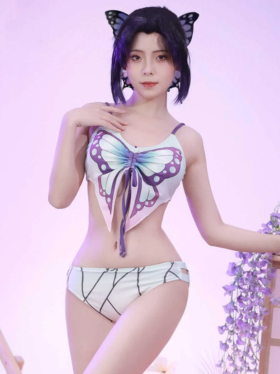 Butterfly 2 Piece Bikini Set