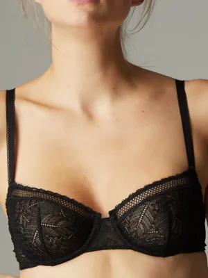 Comete Sheer Demi - Black