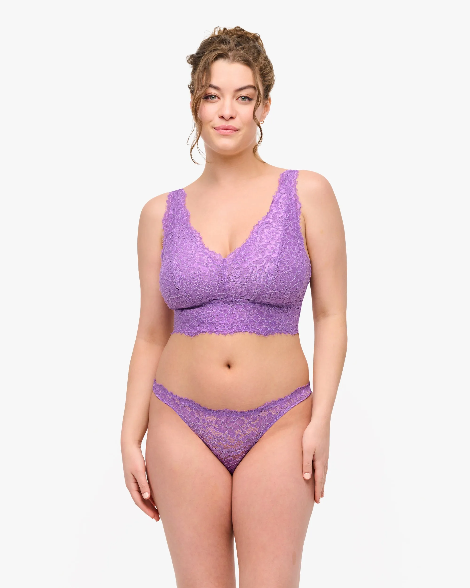 Curvy Longline-Bralette