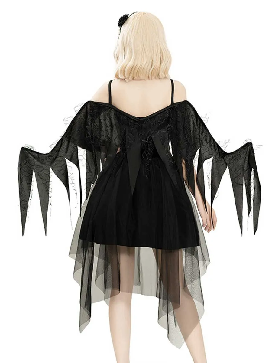 Dark Angel Outfit with Wing