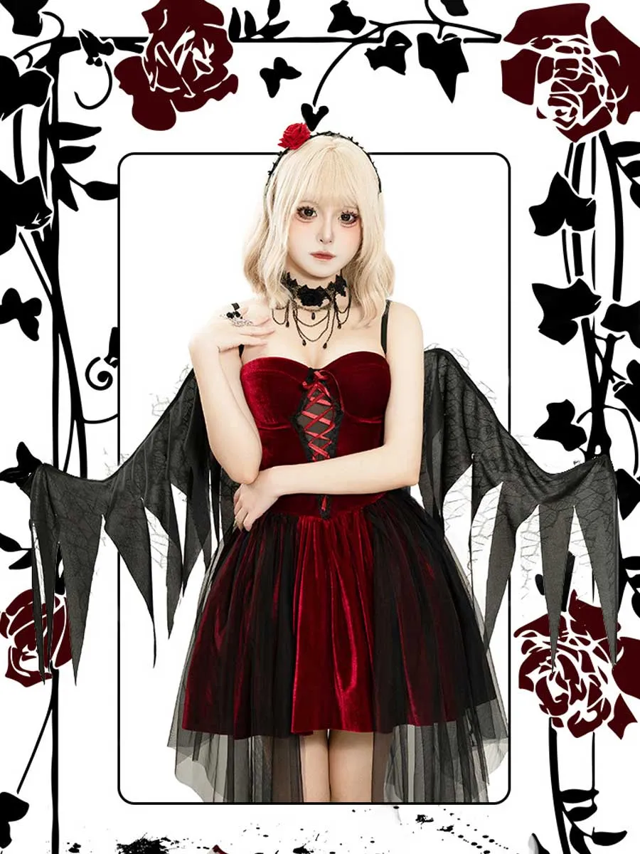 Dark Angel Outfit with Wing