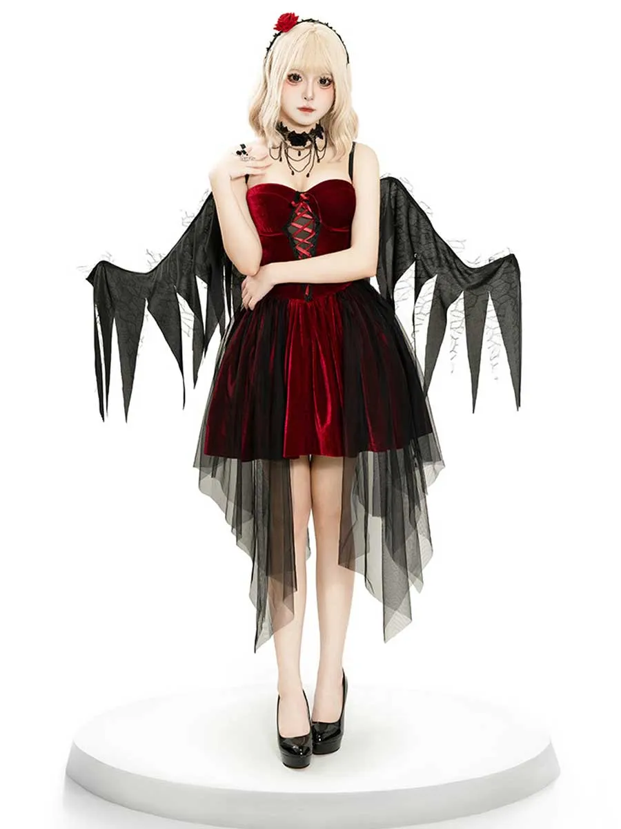 Dark Angel Outfit with Wing