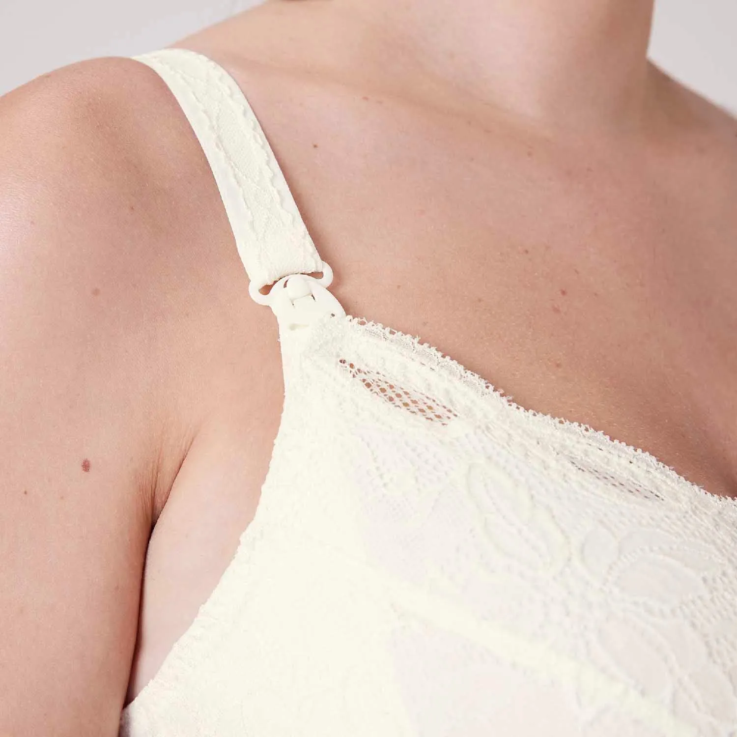 Eden Nursing Bra - Ivory