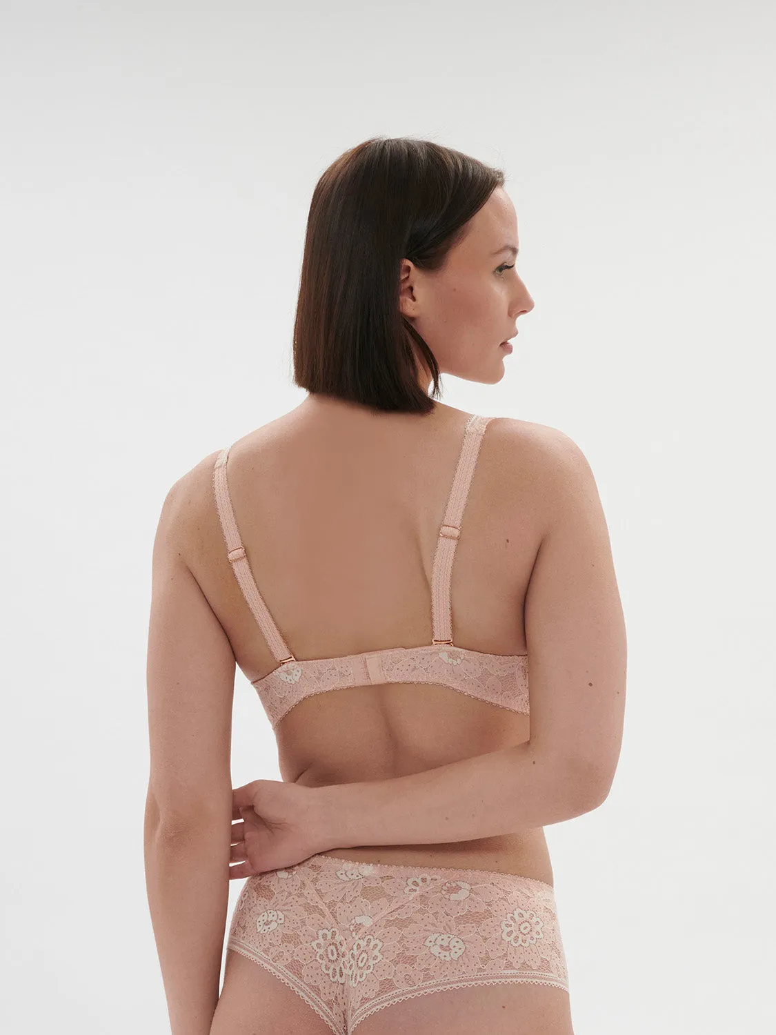 Festive Bralette - Ballet Pink
