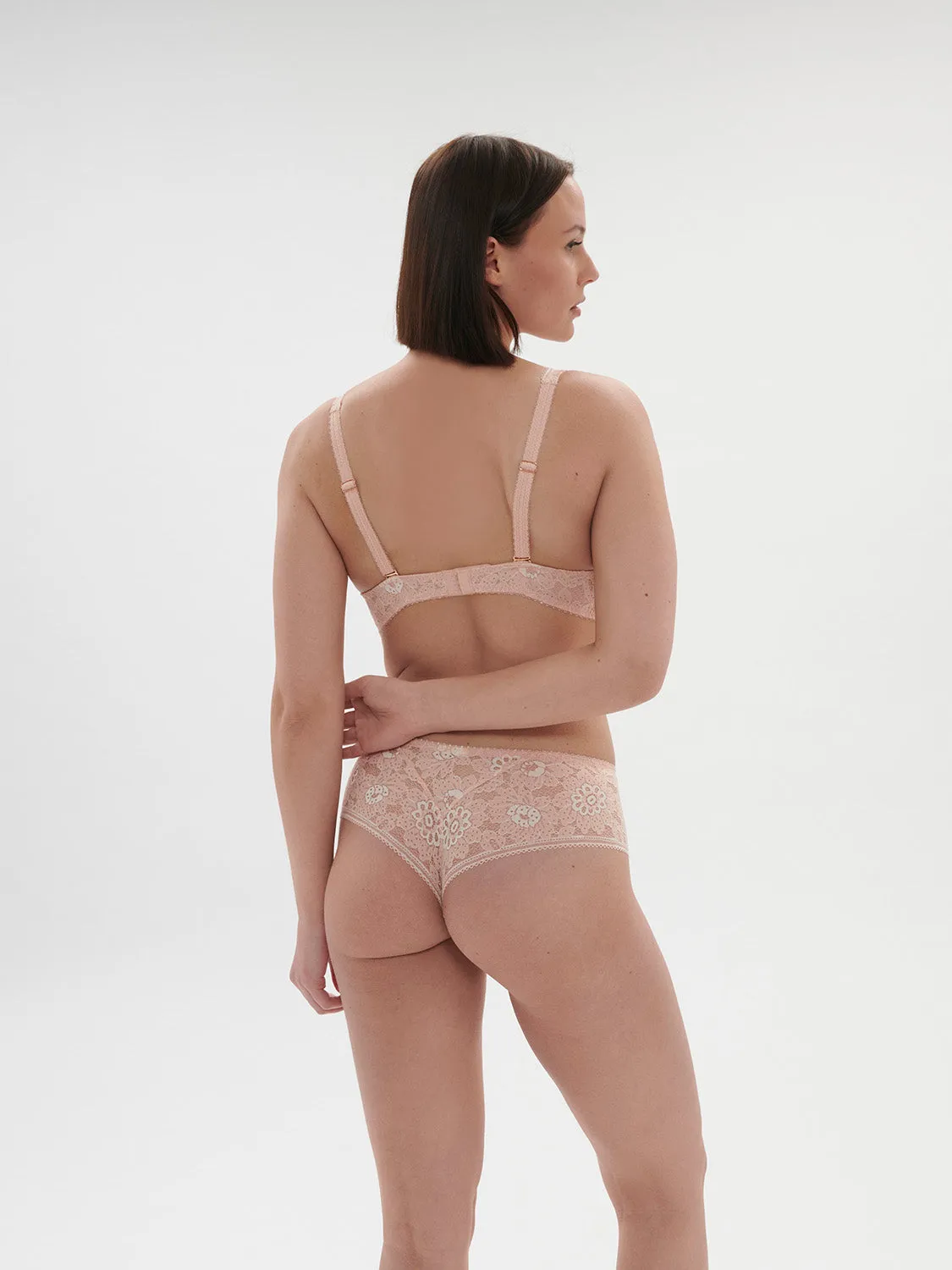 Festive Bralette - Ballet Pink