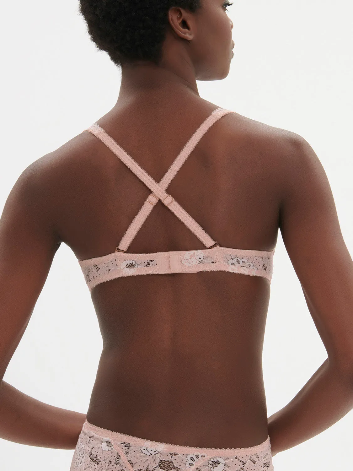 Festive Bralette - Ballet Pink