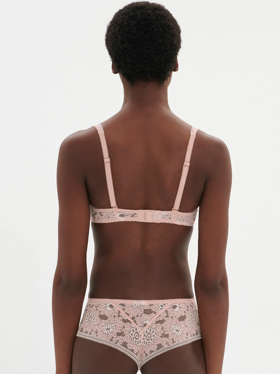 Festive Bralette - Ballet Pink