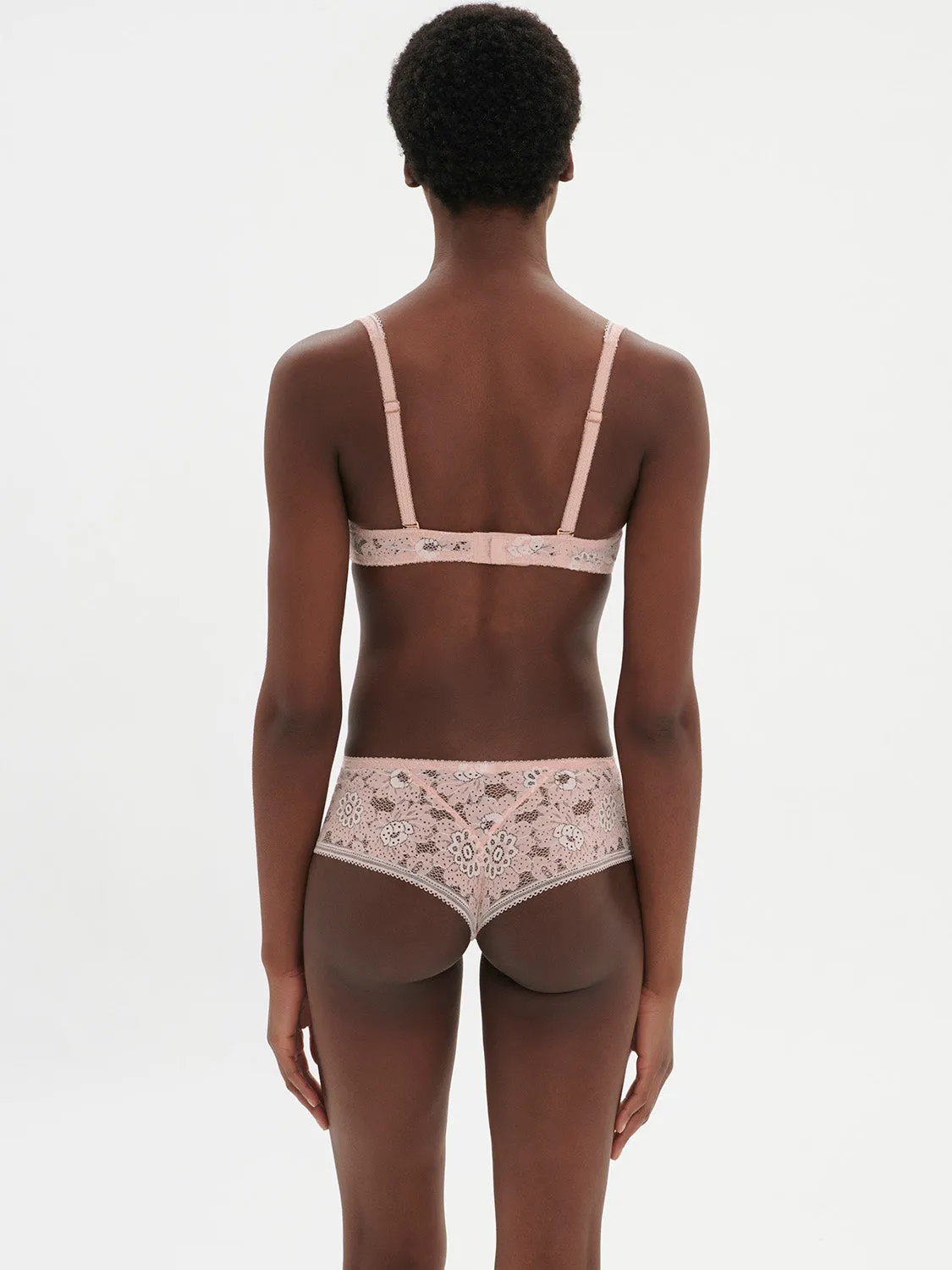 Festive Bralette - Ballet Pink