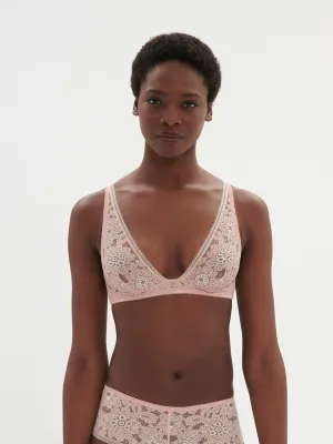 Festive Bralette - Ballet Pink