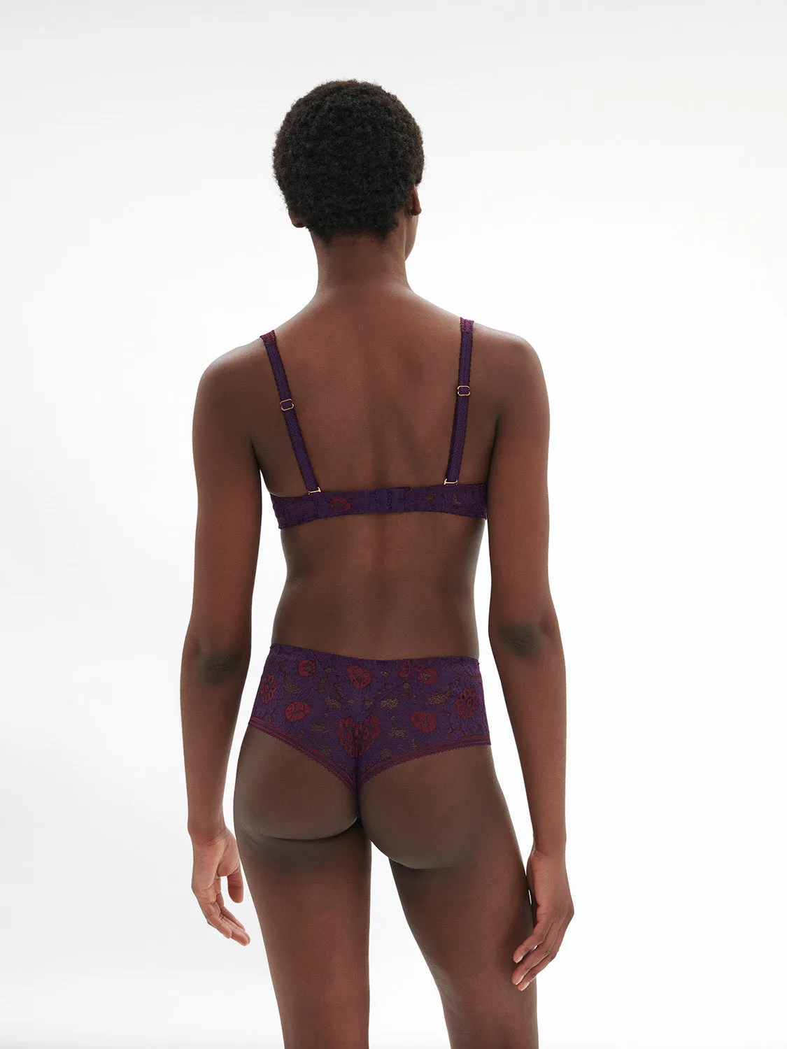 Festive Bralette - Euphoria Purple