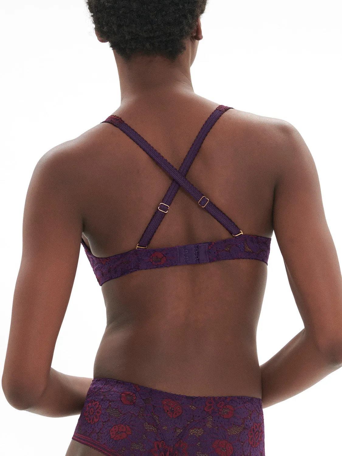 Festive Bralette - Euphoria Purple