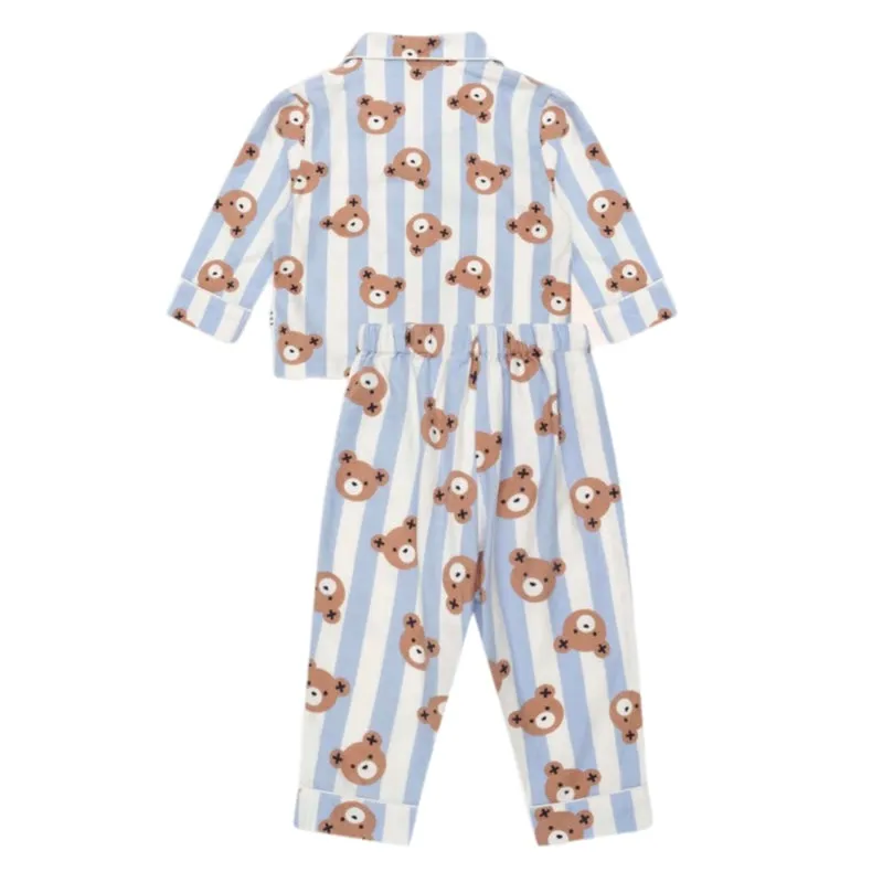 Hux Dream Blue Classic Hux Stripe Sleep Set