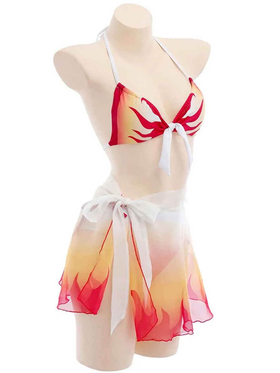 Japanese Anime Cosplay Bikini Set