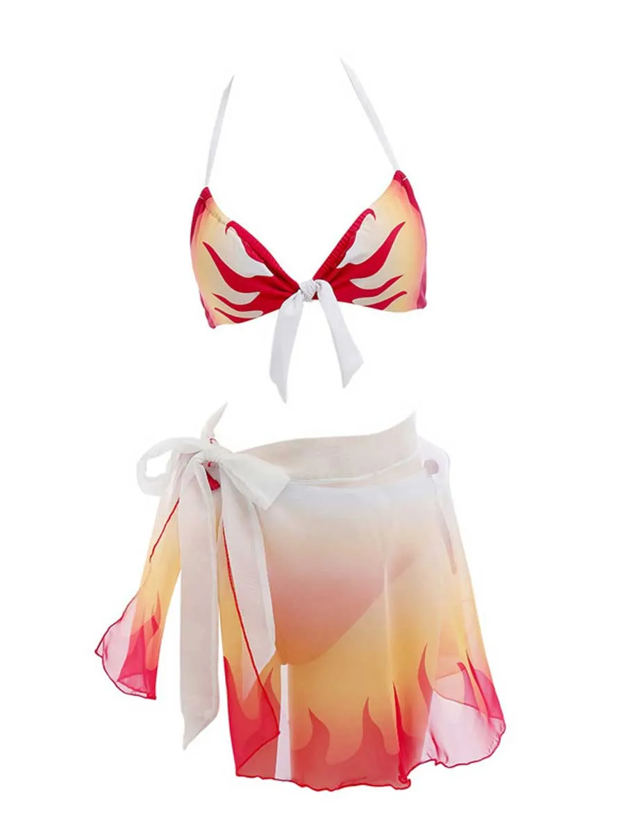 Japanese Anime Cosplay Bikini Set