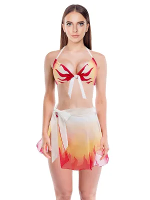 Japanese Anime Cosplay Bikini Set