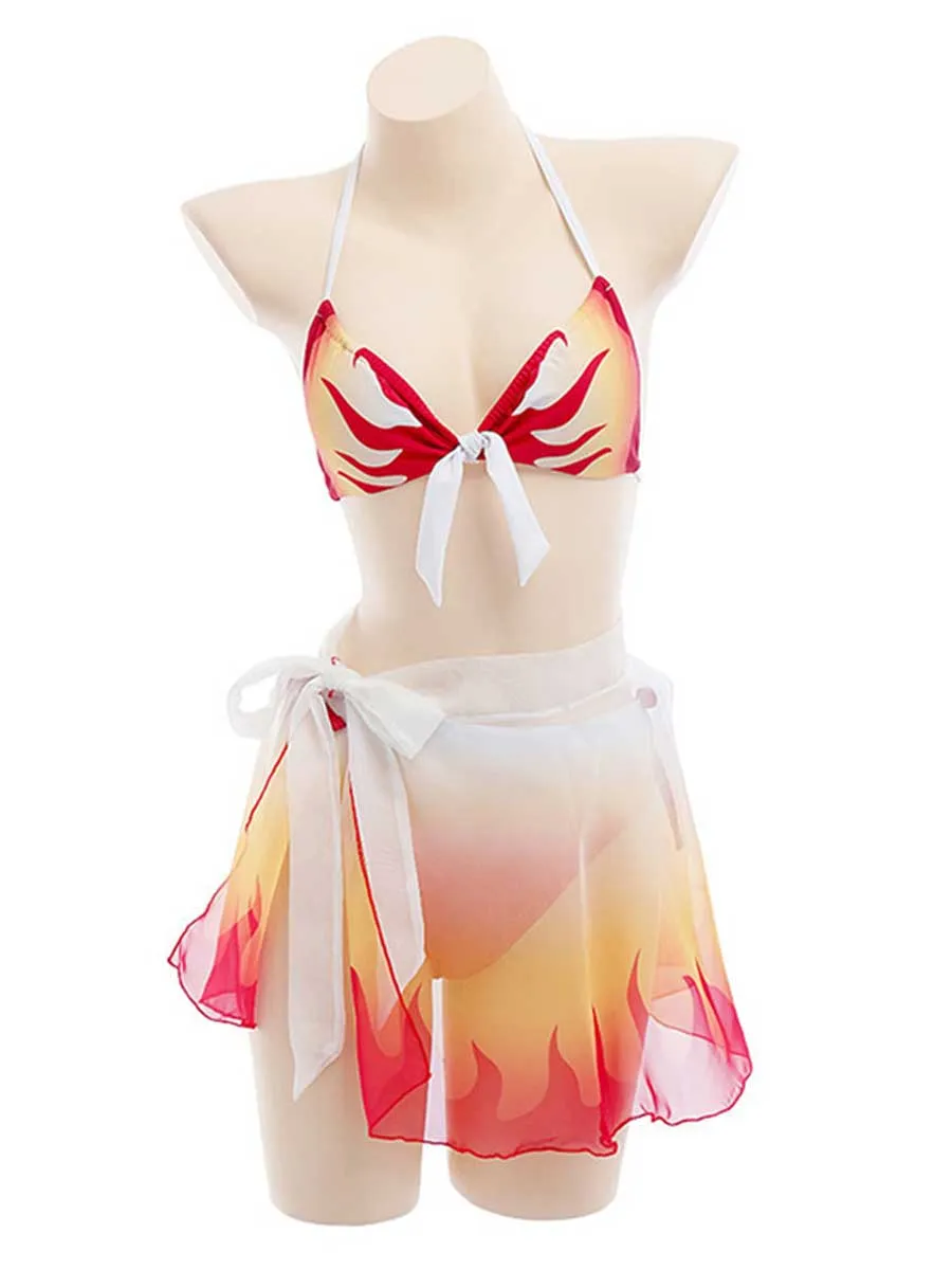 Japanese Anime Cosplay Bikini Set