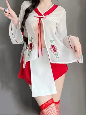 Japanese Shrine Maiden Costume