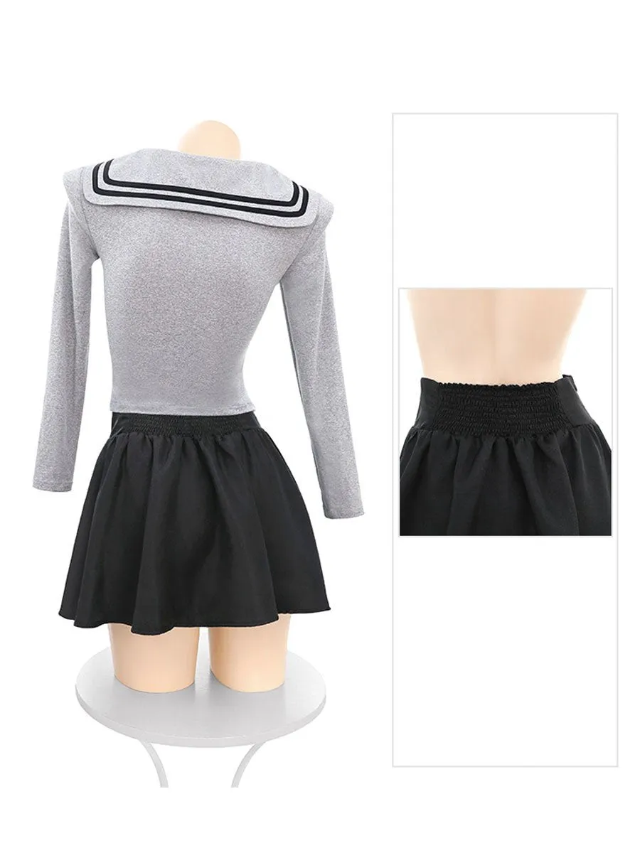 Japanese Style School Skirt Set