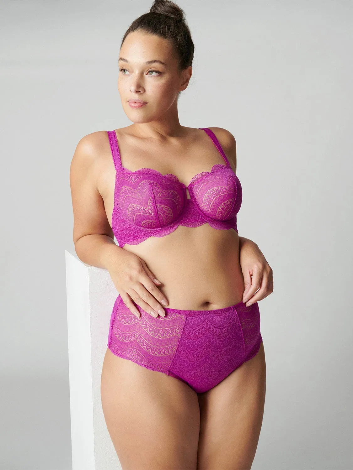Karma Sheer Demi - Bougainvillea
