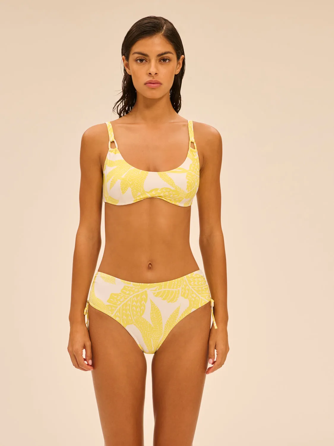 Melia Retro Brief - Plumeria Yellow