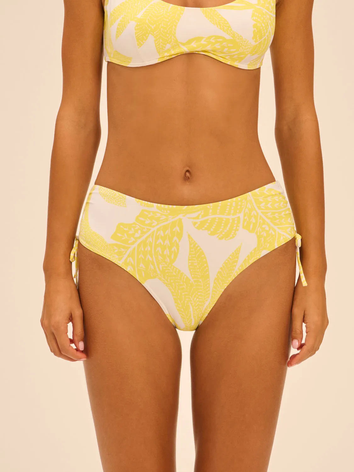 Melia Retro Brief - Plumeria Yellow