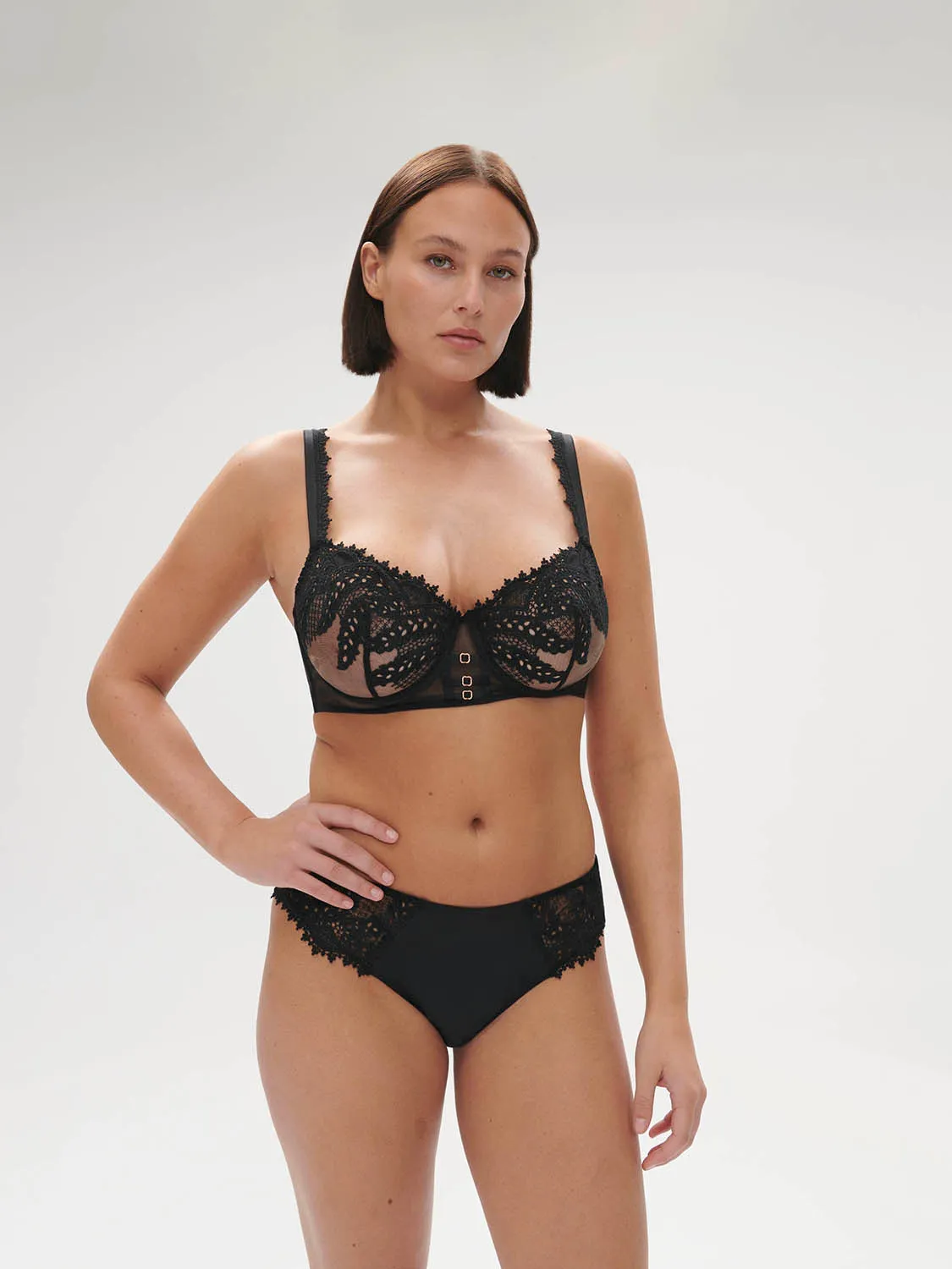 Mystic Sheer Demi - Black