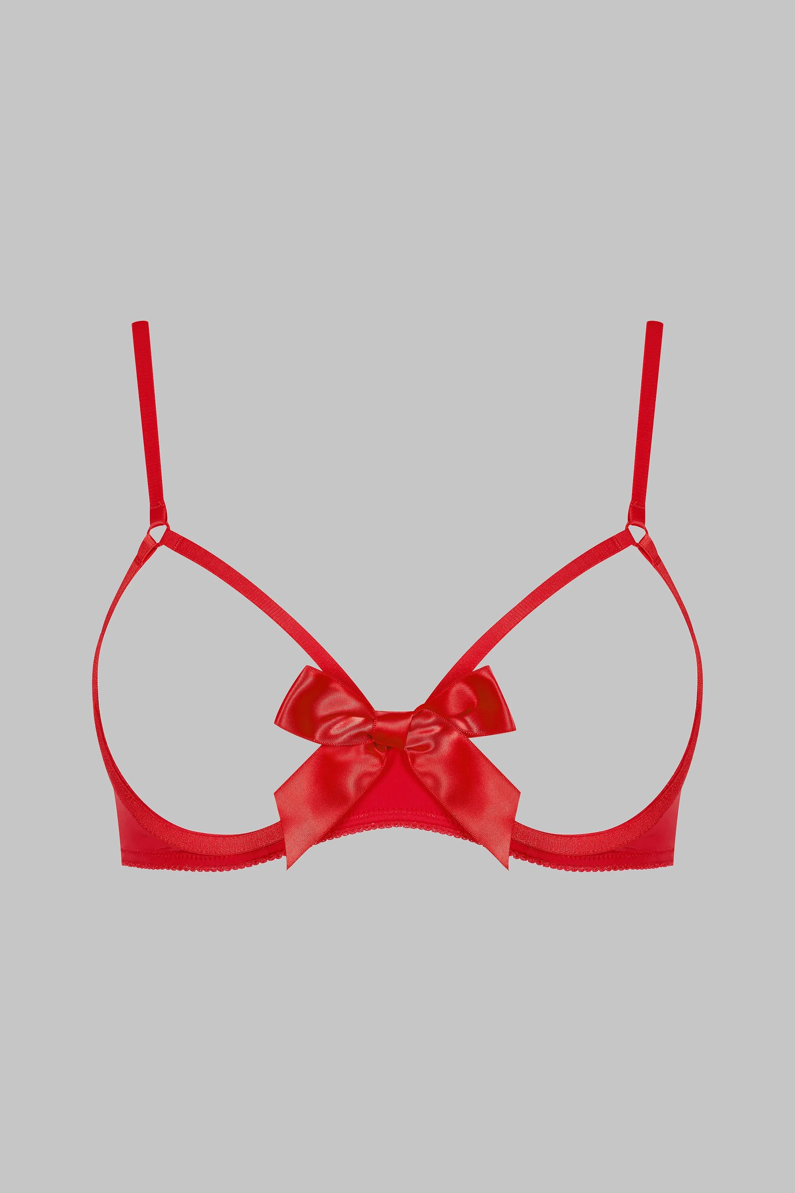 Open bra with bow - Le Petit Secret