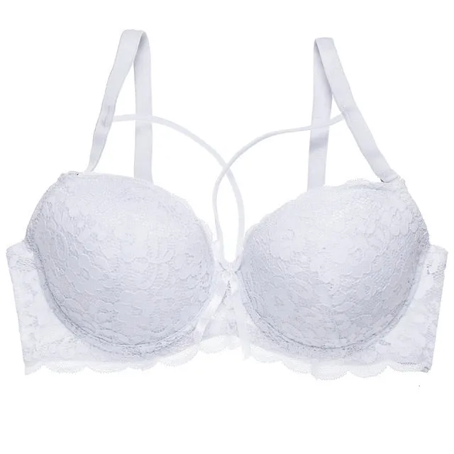 Sexy Women Bra Fashion Front Closure Bras Push Up BraB C Cup Lace Bralette Backless Brassiere Soutien Gorge Femme Lingerie