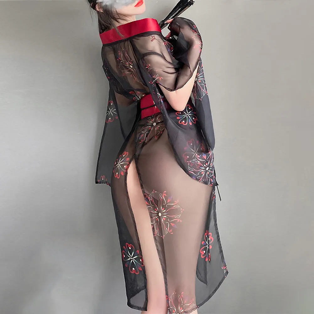 Yomorio Sexy Japanese Kimono Lingerie