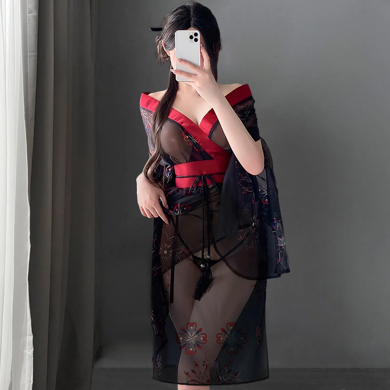 Yomorio Sexy Japanese Kimono Lingerie
